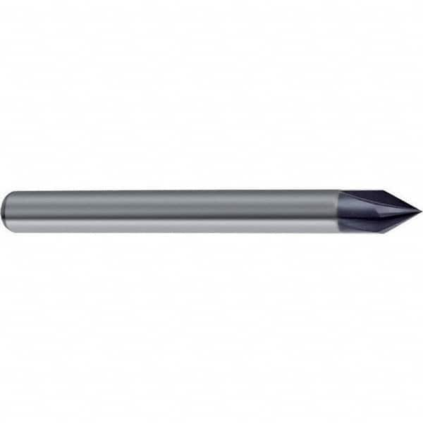 Guhring - 6mm Diam 4 Flute Single End Solid Carbide Chamfer Mill - Americas Industrial Supply