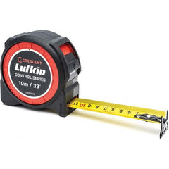 Lufkin - 33' x 1-3/16" Yellow/Black Blade Tape Measure - Americas Industrial Supply