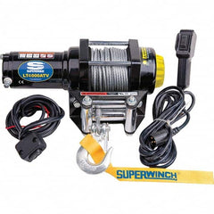 Superwinch - Automotive Winches Type: DC Electric Winch Pull Capacity (Lb.): 4,000 (Pounds) - Americas Industrial Supply