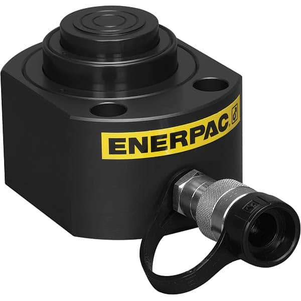 Enerpac - Compact Hydraulic Cylinders Type: Multi-Stage Mounting Style: Base Mounting Holes - Americas Industrial Supply