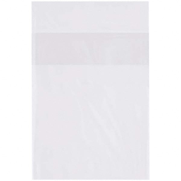 Value Collection - Pack of (2000), 5 x 7" 1 mil Flap Lock Poly Bags - Americas Industrial Supply