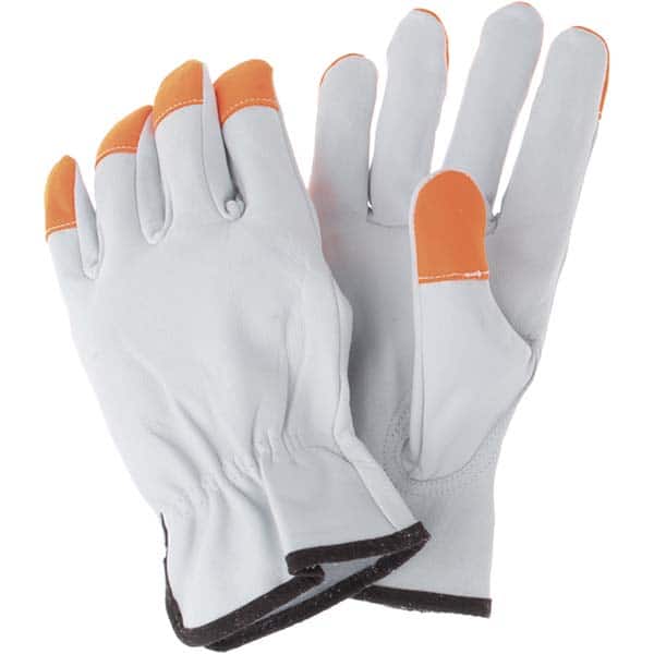 MCR Safety - Size L Leather Work Gloves - Americas Industrial Supply