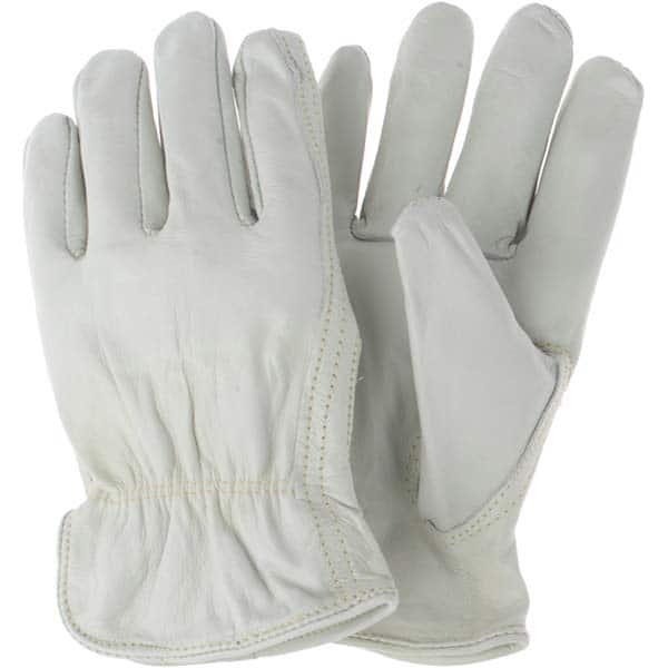 MCR Safety - Size L Leather Abrasion Protection Work Gloves - Americas Industrial Supply