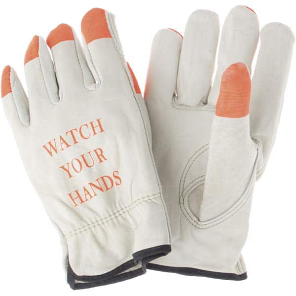 MCR Safety - Size 2XL Leather Abrasion Protection Work Gloves - Americas Industrial Supply