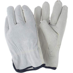 MCR Safety - Size XL Leather Abrasion Protection Work Gloves - Americas Industrial Supply