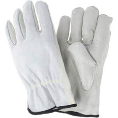 MCR Safety - Size 3XL Leather Abrasion Protection Work Gloves - Americas Industrial Supply
