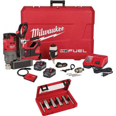 Milwaukee Tool - Portable Drill Presses Drill Type: Magnetic Chuck Size (Inch): 1-1/2 - Americas Industrial Supply