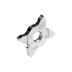 Grooving Insert: MX22CF5 WSM23S, Solid Carbide Al Finish, Neutral, 0.207″ Cutting Width, Series Tiger-tec Silver