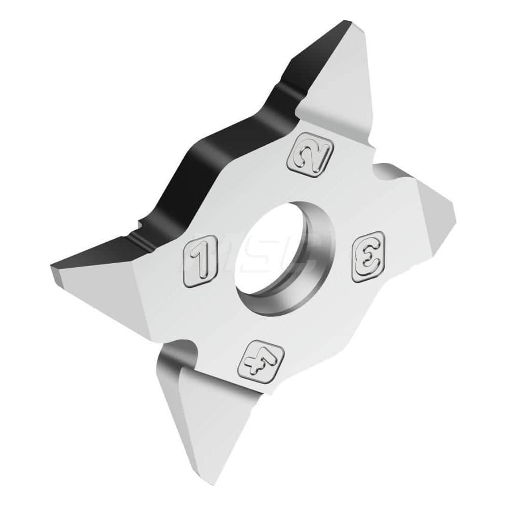 Grooving Insert: MX22VG8 WSM23S, Solid Carbide Al Finish, Right Hand, 0.11″ Cutting Width, Series MX-R-VG8-3GRAD