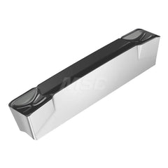 Grooving Insert: GX34GD6 WSM23S, Solid Carbide Al Finish, Neutral, 0.118″ Cutting Width, Series Tiger-tec Silver