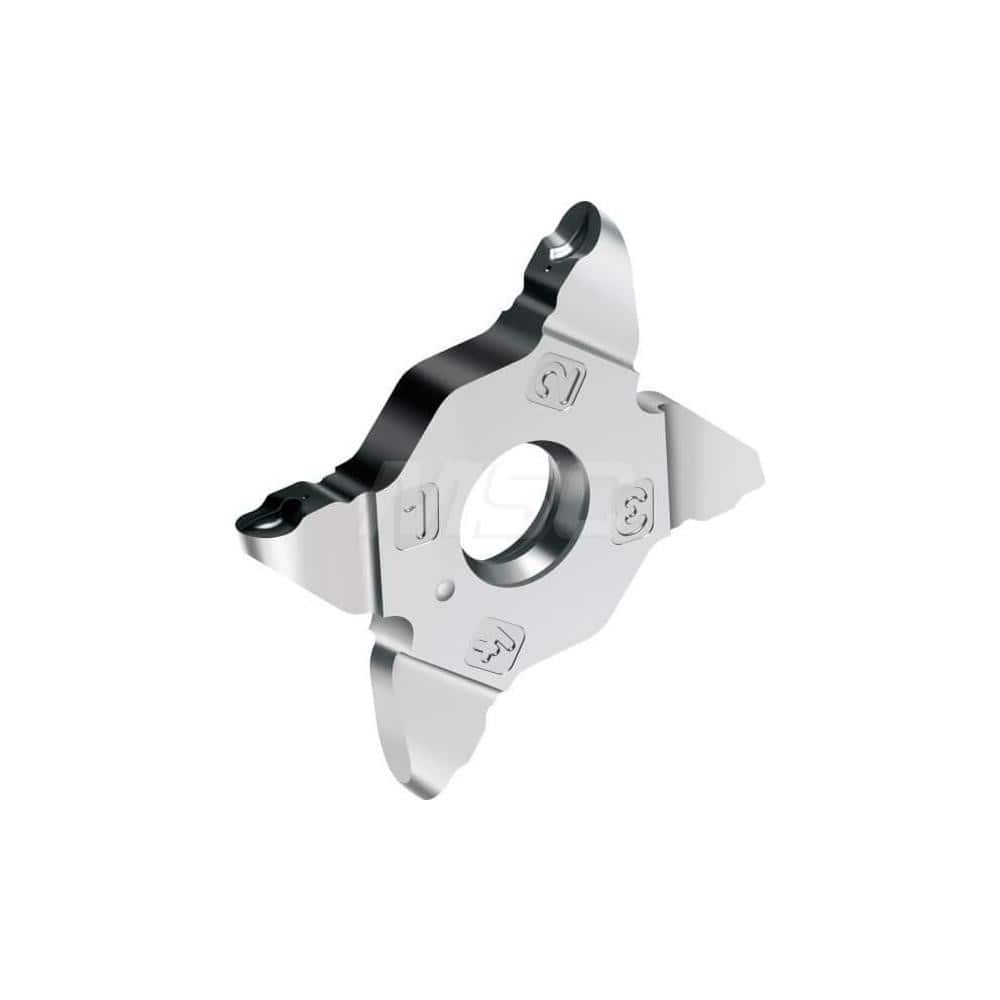 Grooving Insert: MX22RF5 WSM23S Al Finish, Neutral, 0.118″ Cutting Width, Series MX