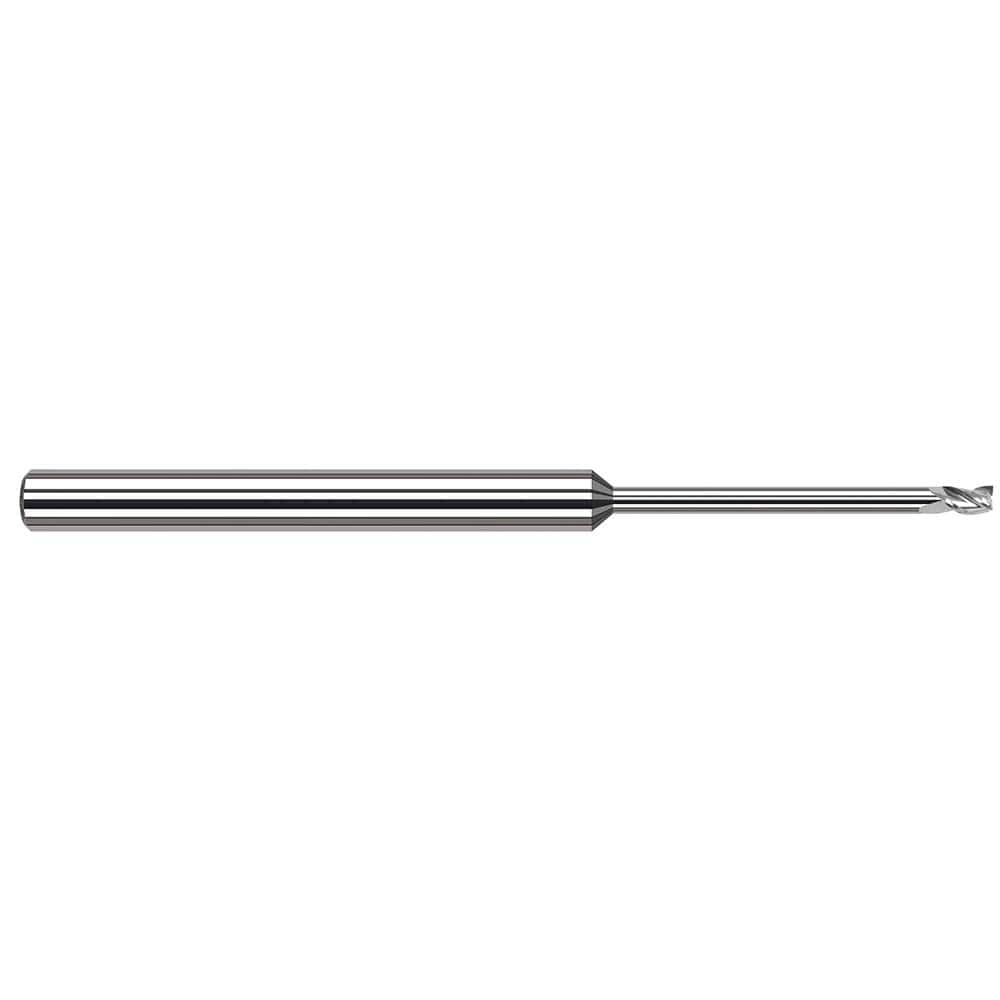 Harvey Tool - Square End Mills; Mill Diameter (Inch): 1/8 ; Mill Diameter (Decimal Inch): 0.1250 ; Length of Cut (Inch): 3/16 ; Length of Cut (Decimal Inch): 0.1870 ; Material: Solid Carbide ; Finish/Coating: Uncoated - Exact Industrial Supply