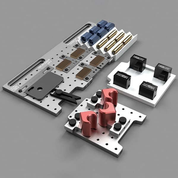 Phillips Precision - Laser Etching Fixture Kits Type: Laser Fixture System Number of Pieces: 52 - Americas Industrial Supply