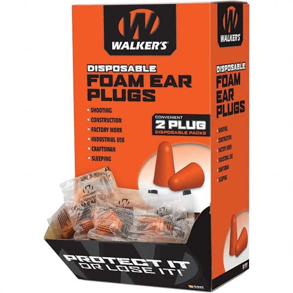 Walkers - Earplugs Disposable or Reusable: Disposable Style: Uncorded - Americas Industrial Supply