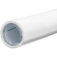 USA Sealing - Plastic, Rubber & Synthetic Tube; Inside Diameter (Inch): 1/4 ; Outside Diameter (Inch): 1/2 ; Wall Thickness (Inch): 1/8 ; Material: PVC ; Maximum Working Pressure (psi): 175 ; Color: White - Exact Industrial Supply