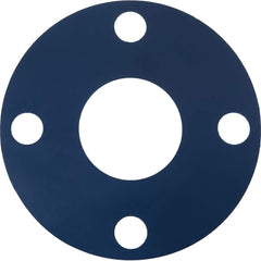 Flange Gasketing; Nominal Pipe Size: 3; Inside Diameter (Inch): 3-1/2; Thickness: 1/16; Outside Diameter (Inch): 7-1/2; Material: Silicone Rubber; Color: Red; Suggested Bolt Size: 5/8; Maximum Temperature (F): 500.000; Maximum Pressure (psi): 150.00; Mini