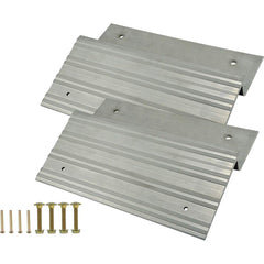 Erickson Manufacturing - Truck Ramps; Type: Ramp Plate ; For Use With: All Vehicles ; Length (Inch): 12 ; Width (Inch): 12 ; Material: Aluminum - Exact Industrial Supply