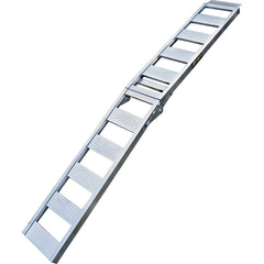 Erickson Manufacturing - Truck Ramps; Type: Foldable Ramp ; For Use With: All Vehicles ; Length (Inch): 85 ; Width (Inch): 12 ; Load Capacity (Lb.): 700.000 (Pounds); Material: Aluminum - Exact Industrial Supply