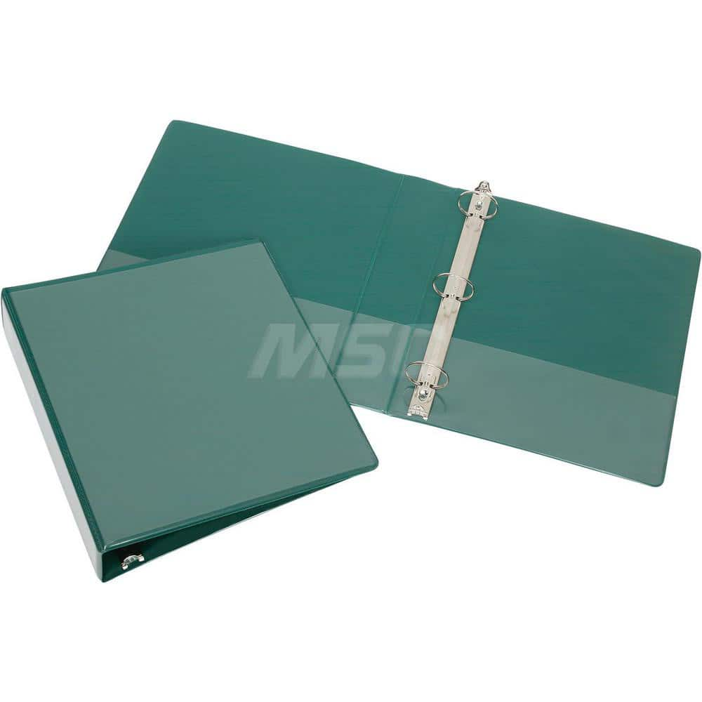 Ring Binders; Binder Type: 3 Hole Binder; Capacity: 3″; Color: Green; Material: Vinyl; Size: 8-1/2 x 11; Minimum Order Quantity: Vinyl; Material: Vinyl