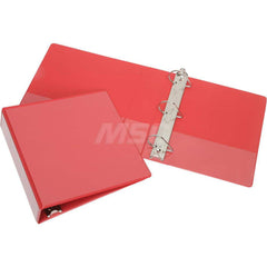 Ring Binders; Binder Type: 3 Hole Binder; Capacity: 1″; Color: Red; Material: Vinyl; Size: 8-1/2 X 11; Minimum Order Quantity: Vinyl; Material: Vinyl