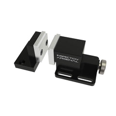 Phillips Precision - CMM Accessories; Accessory Type: Vise ; For Use With: All Types ; Material: Aluminum ; Thread Size: M6 ; Includes: Static Jaw, Adjustable Jaw, 2 Piece Metric Adapter Plate ; Series: Inspection Arsenal? - Exact Industrial Supply