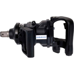 Air Impact Wrench: 1″ Drive, 6,000 RPM, 1,800 ft/lb 1/2″ Inlet, 10 CFM, 90 psi, D-Handle