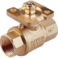 Johnson Controls - Ball Valves; Type: 2-Way Design ; Pipe Size (Inch): 1/2 ; Material: Stainless Steel ; Style: 2-Way ; End Connections: FNPT ; Port Type: NPT(F) - Exact Industrial Supply