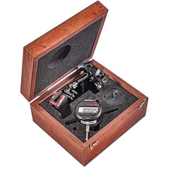 Starrett - Indicator & Base Kits; Indicator Type: Electronic ; Dial Graduation (Decimal Inch): 0.000500 ; Dial Graduation (mm): 0.0100 ; Minimum Measurement (Decimal Inch): 0.00 ; Maximum Measurement (Inch): 0.5 ; Maximum Measurement (Decimal Inch): 0.5 - Exact Industrial Supply