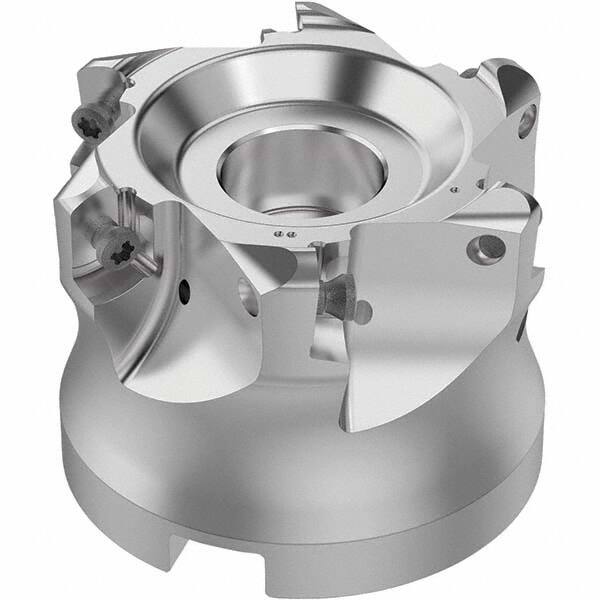 Seco - Indexable High-Feed Face Mills Cutting Diameter (mm): 66.00 Maximum Depth of Cut (mm): 1.80 - Americas Industrial Supply