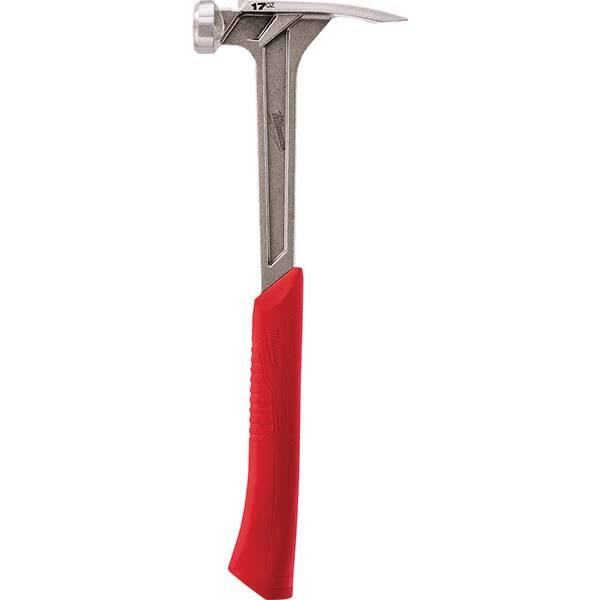 Milwaukee Tool - Nail & Framing Hammers Claw Style: Straight Head Weight Range: 17 oz. - 20 oz. - Americas Industrial Supply