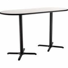 National Public Seating - Stationary Tables Type: Breakroom Material: HPL Particleboard Core w/T-Mold; Steel - Americas Industrial Supply