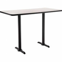 National Public Seating - Stationary Tables Type: Breakroom Material: HPL Particleboard Core w/T-Mold; Steel - Americas Industrial Supply