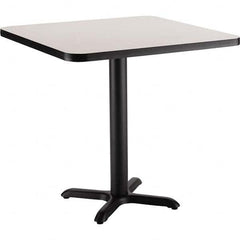 National Public Seating - Stationary Tables Type: Breakroom Material: HPL Particleboard Core w/T-Mold; Steel - Americas Industrial Supply