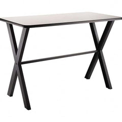 National Public Seating - Stationary Tables Type: Cafeteria Tables Material: HPL Top; MDF Core w/Protect Edge; Steel - Americas Industrial Supply