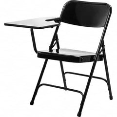 National Public Seating - Folding Chairs Pad Type: Folding Chair W/Tablet Arm Material: Steel - Americas Industrial Supply
