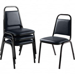 National Public Seating - Stacking Chairs Type: Stack Chairs w/o Arms Seating Area Material: Vinyl - Americas Industrial Supply