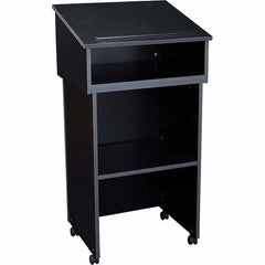 Oklahoma Sound - Lecterns Type: Full Floor Height (Inch): 47-1/2 - Americas Industrial Supply