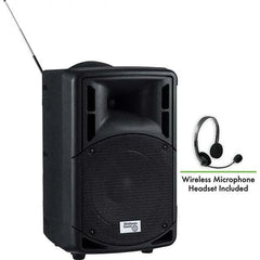 Oklahoma Sound - Public Address Systems Type: Portable PA System Speaker Wattage: 40.00 - Americas Industrial Supply