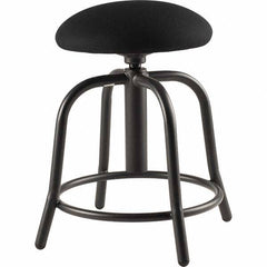 National Public Seating - Swivel & Adjustable Stools Type: Adjustable Height Swivel Stool Overall Height: 25 - Americas Industrial Supply