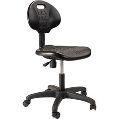 National Public Seating - Swivel & Adjustable Stools Type: Adjustable Height Swivel Stool Overall Height: 37 - Americas Industrial Supply