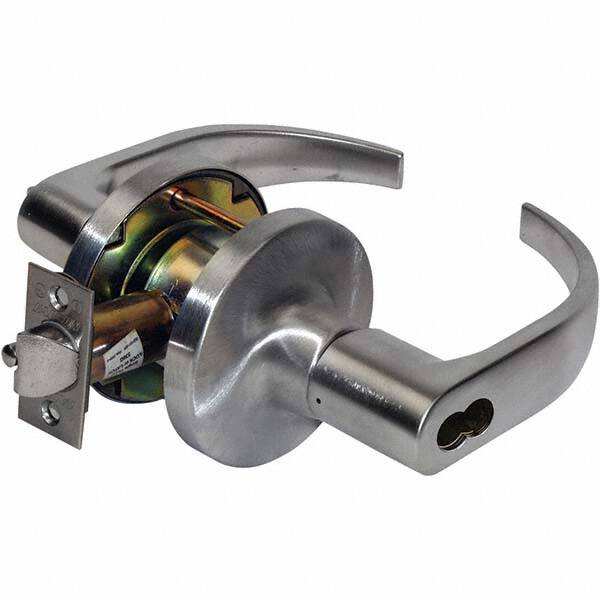 Falcon - Storeroom Lever Lockset for 1-5/8 to 2-1/8" Doors - Americas Industrial Supply