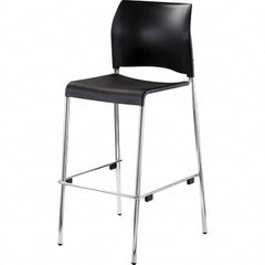 National Public Seating - Stationary Stools Type: Stool with Back Base Type: Standard - Americas Industrial Supply