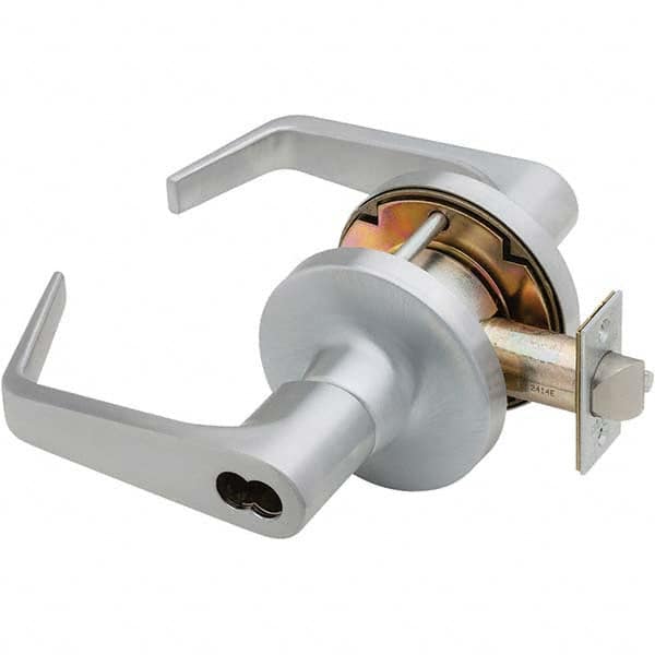 Falcon - Storeroom Lever Lockset for 1-5/8 to 2-1/8" Doors - Americas Industrial Supply