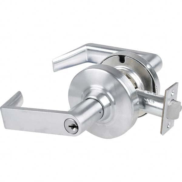 Schlage - Classroom Lever Lockset for 1-5/8 to 2-1/8" Doors - Americas Industrial Supply