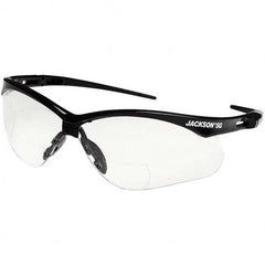 Jackson Safety - Magnifying Safety Glasses Diopter Lens: +1.5 Lens Coating: Scratch Resistant - Americas Industrial Supply
