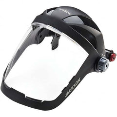 Jackson Safety - Nylon Black Adapter Adjustment Face Shield - Americas Industrial Supply