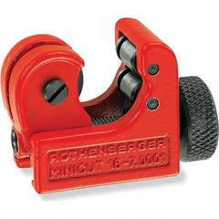 Rothenberger - Pipe & Tube Cutters Type: Mini Tube Cutter Maximum Pipe Capacity (Inch): 7/8 - Americas Industrial Supply