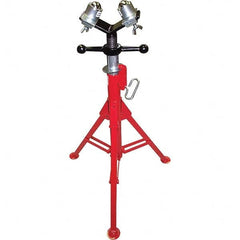 Rothenberger - Pipe Support Stands & Jacks Type: Hi-Jack With Dual-Wheel Roller Head Minimum Pipe Diameter: 1/2 (Inch) - Americas Industrial Supply