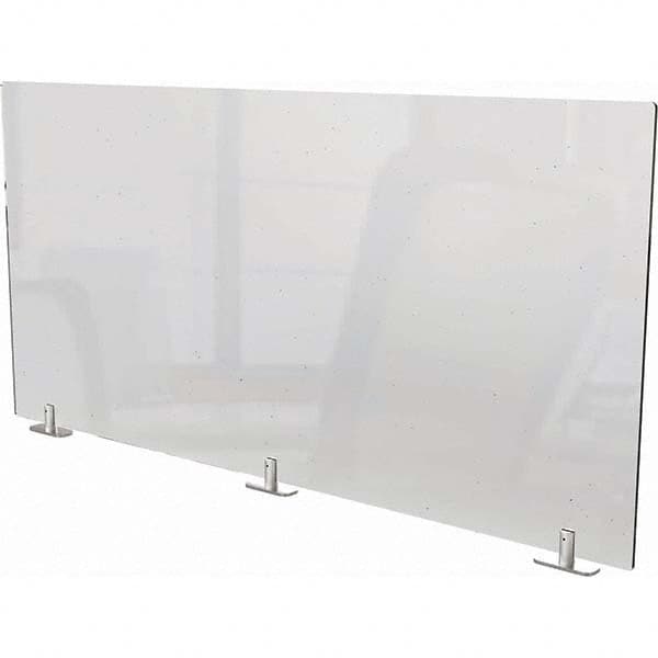 Ghent - 18" x 59" Partition & Panel System-Social Distancing Barrier - Americas Industrial Supply