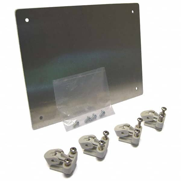 Wiegmann - Electrical Enclosure Panels Panel Type: Back Panel Material: Steel - Americas Industrial Supply